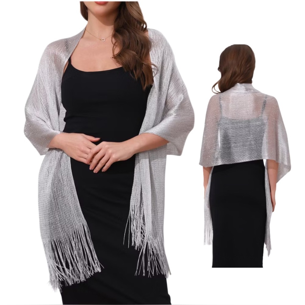 Shimmer Shawl Wrap